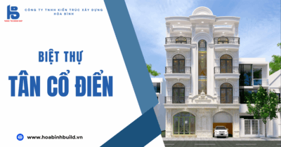 Biệt thự tân cổ điển Hòa Bình Build HB002