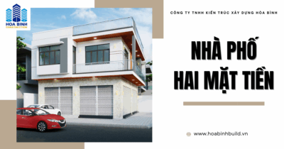 NHÀ PHỐ 2 MẶT TIỀN